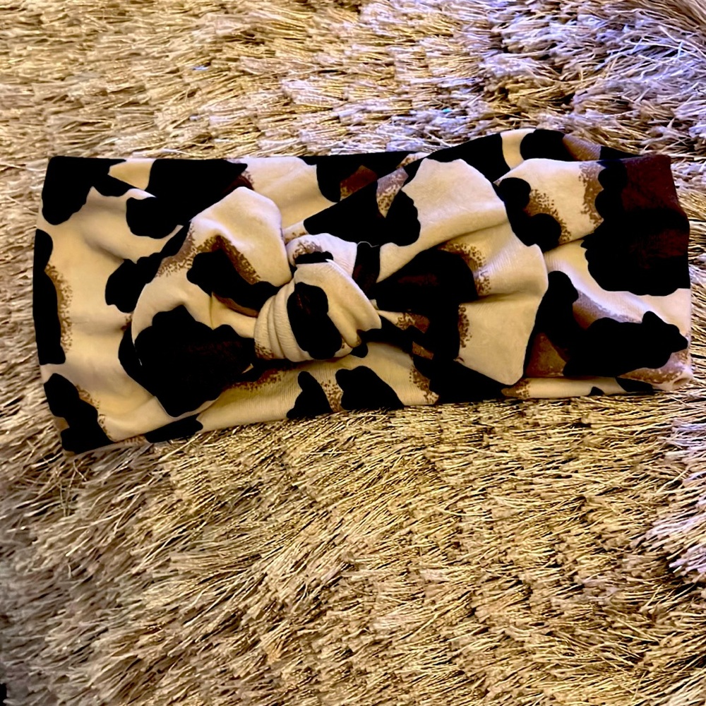Baby Leopard Cloth Headband